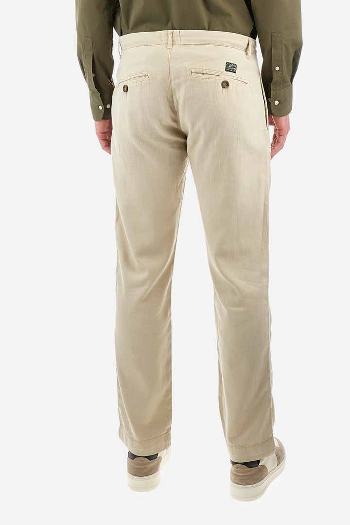 La Martina Regular Fit Chinos in Cotton Mix -  YMT014-TL333- Concorde Fashion#color_green-04022