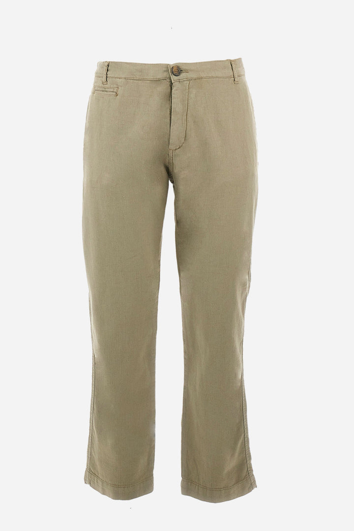 La Martina Regular Fit Chinos in Cotton Mix -  YMT014-TL333- Concorde Fashion#color_grey-03034