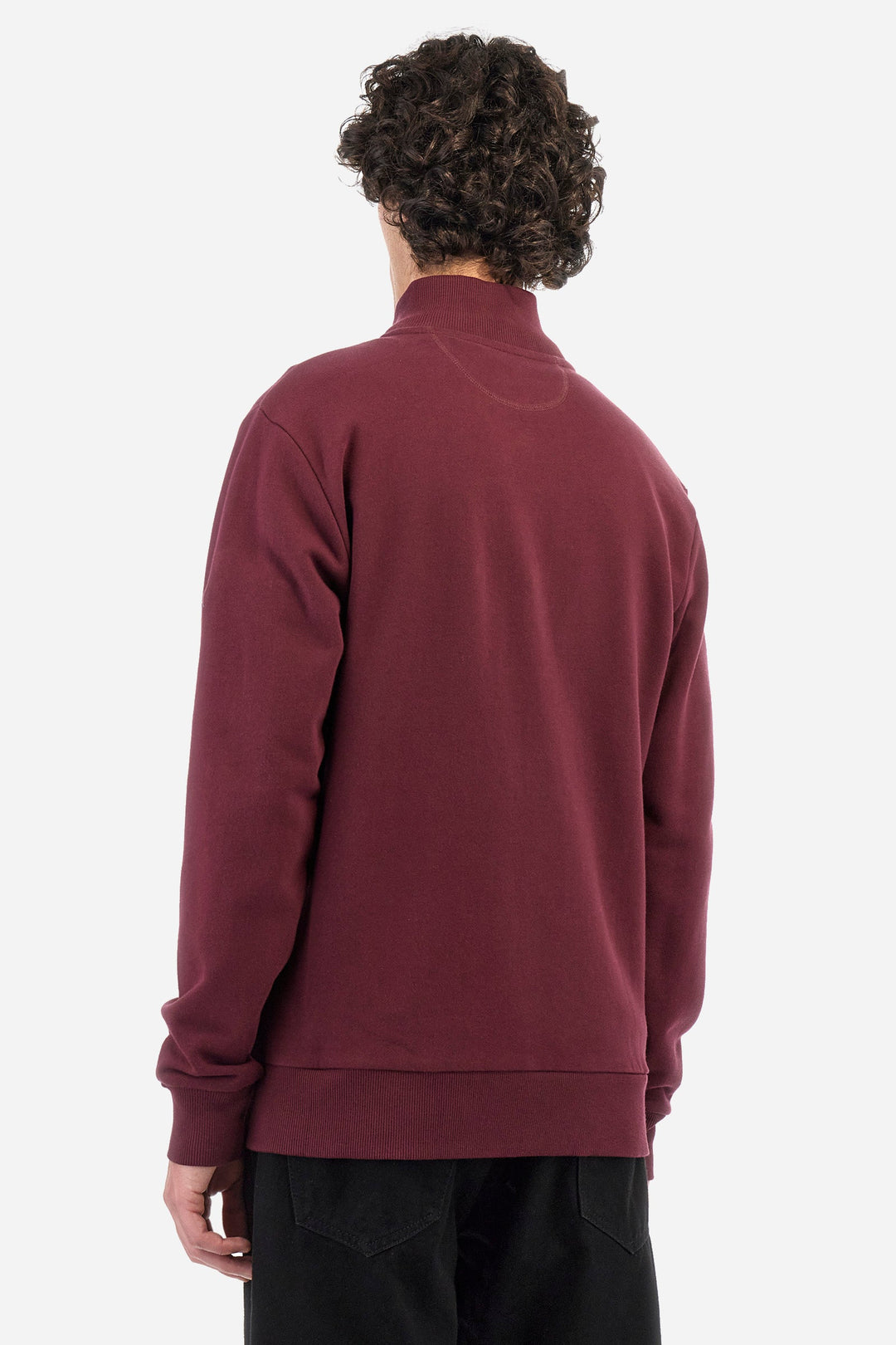 La Martina Sweatshirts Regular Fit in Cotton - ZAHID ZMF004-FP564- Concorde Fashion#color_red-06046