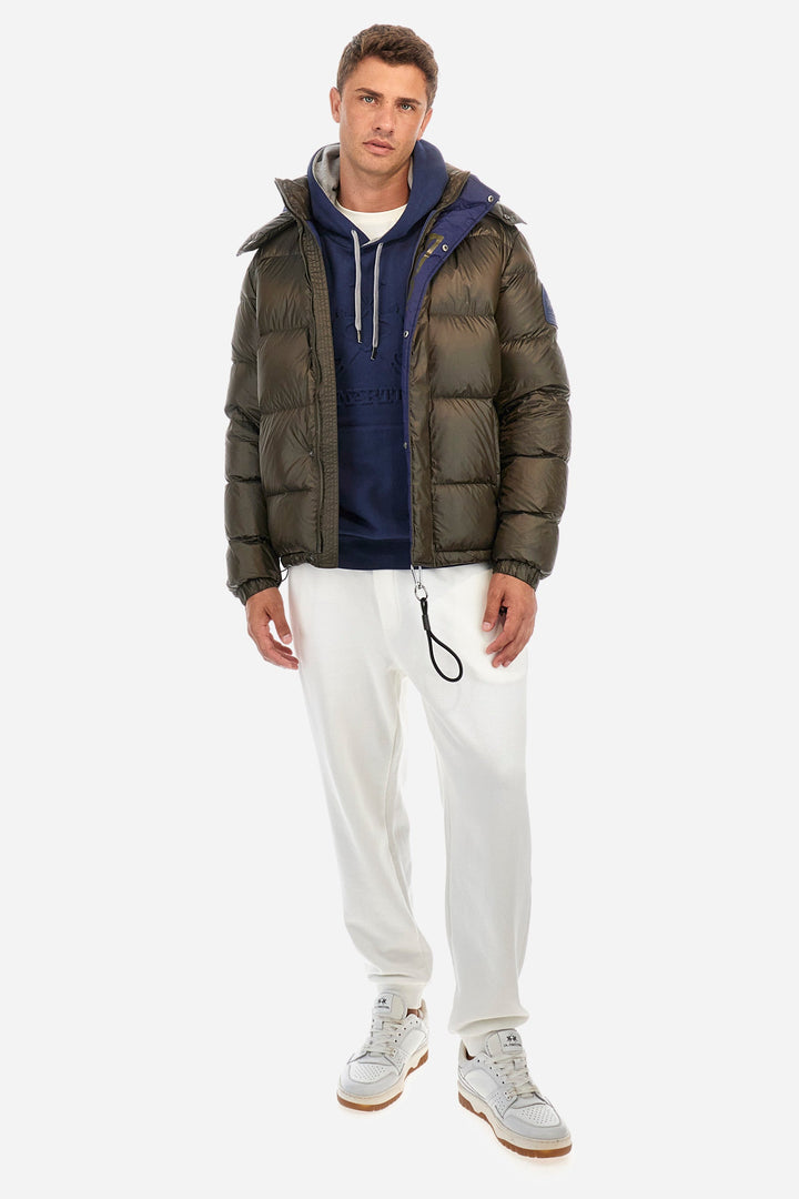 La Martina Hoodies Regular Fit in Cotton - ZACKIE ZMF010-FP575- Concorde Fashion#color_navy-07017
