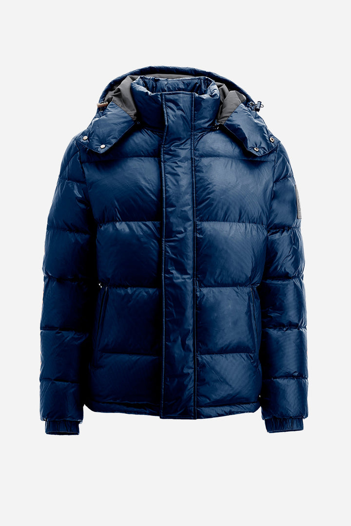 La Martina Casual Jackets Regular Fit in Nylon - ZON ZMO021-PA067- Concorde Fashion#color_navy-07017