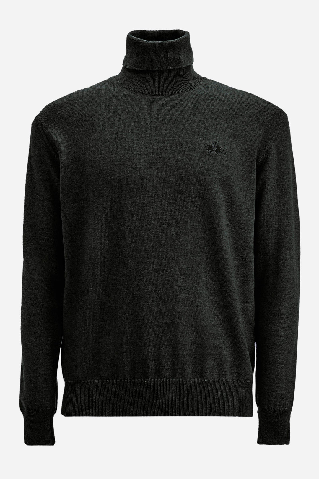 La Martina Sweaters Regular Fit in Cotton Mix - ZAYLE ZMS019-YW091- Concorde Fashion#color_black-09999