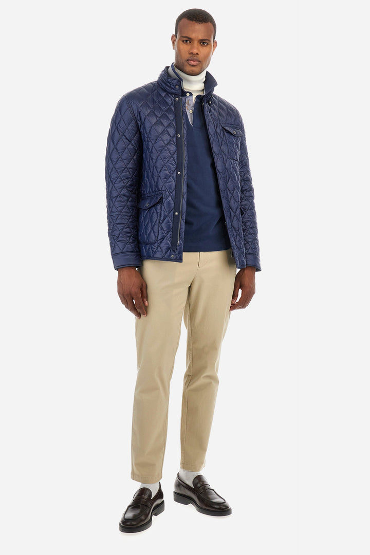 La Martina Chinos Slim Fit in Cotton Mix - ZENOVIO ZMT002-TW492- Concorde Fashion#color_green-04022