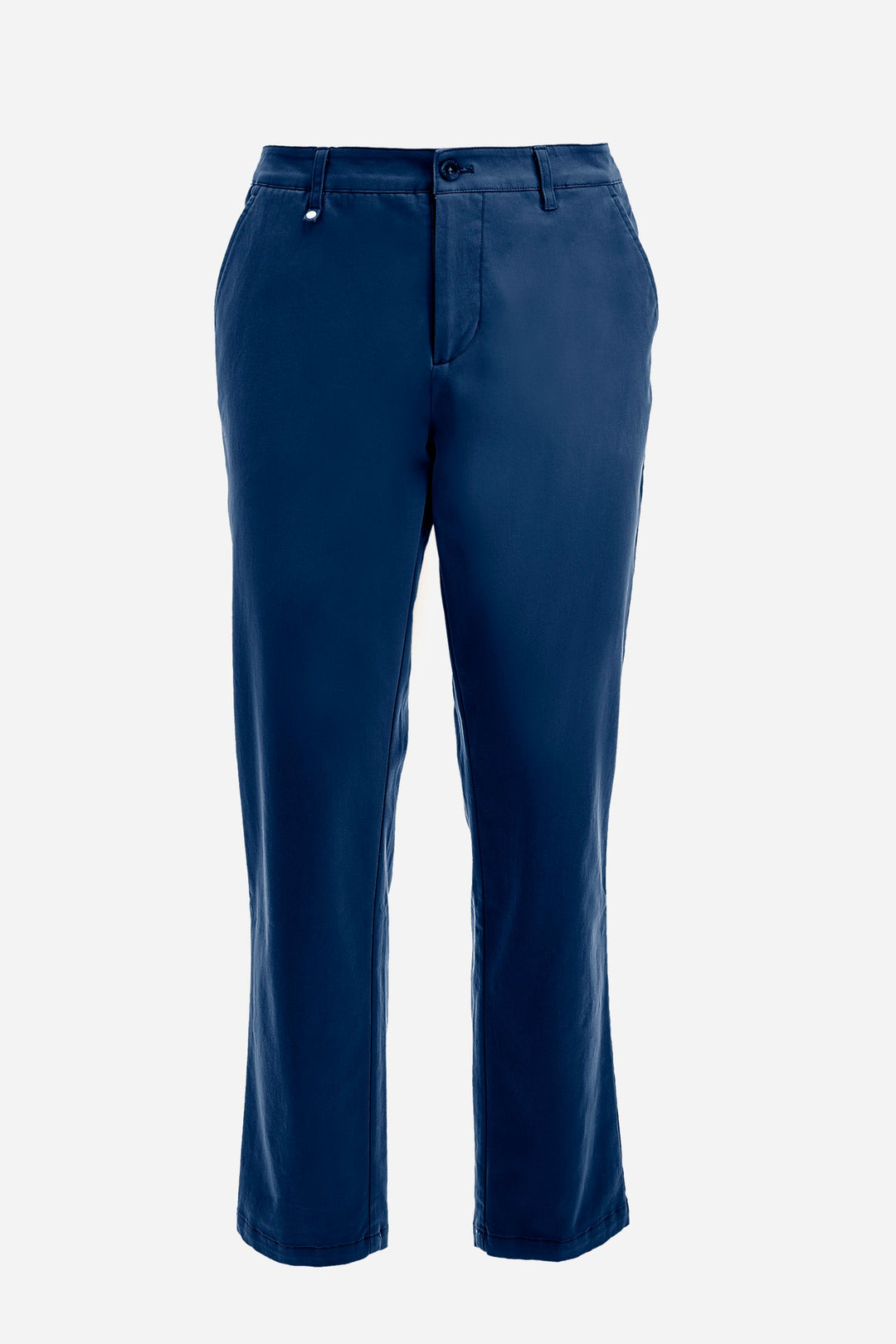 La Martina Chinos Slim Fit in Cotton Mix - ZENOVIO ZMT002-TW492- Concorde Fashion#color_navy-07017