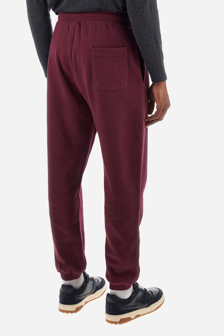 La Martina Jogging Pants Regular Fit in Cotton - ZAKAI ZMT005-FP564- Concorde Fashion#color_red-06046