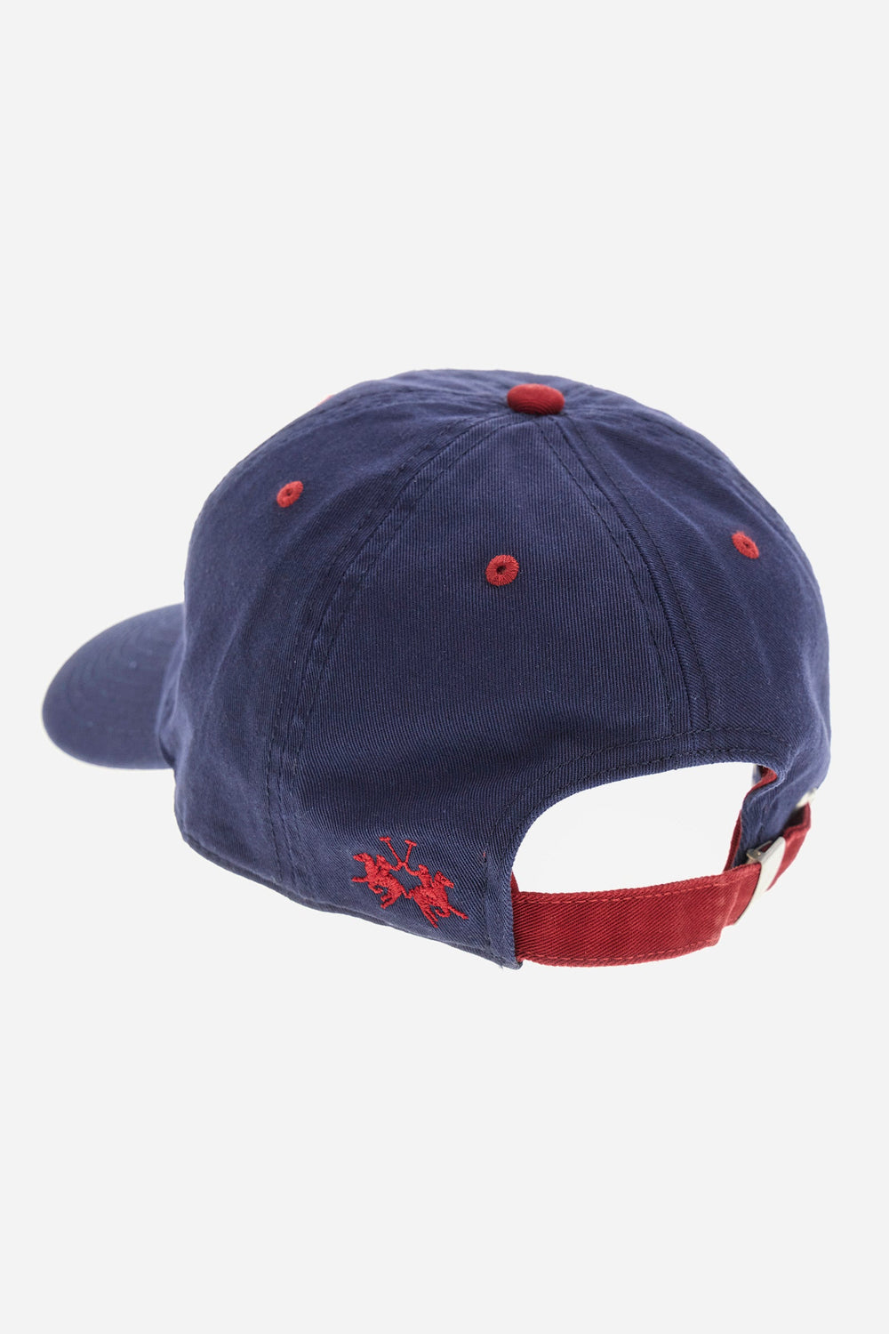 La Martina Hats Regular Fit in Cotton - ZION ZUH300-TW460- Concorde Fashion#color_navy-07017