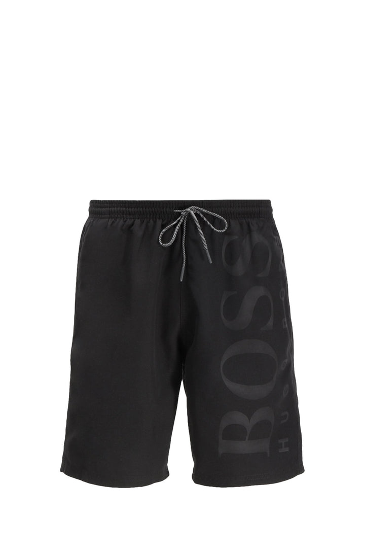 BOSS Regular Fit Shorts in Polyester - ORCA 10135293 02-50291913 - Concorde Fashion#color_black-007