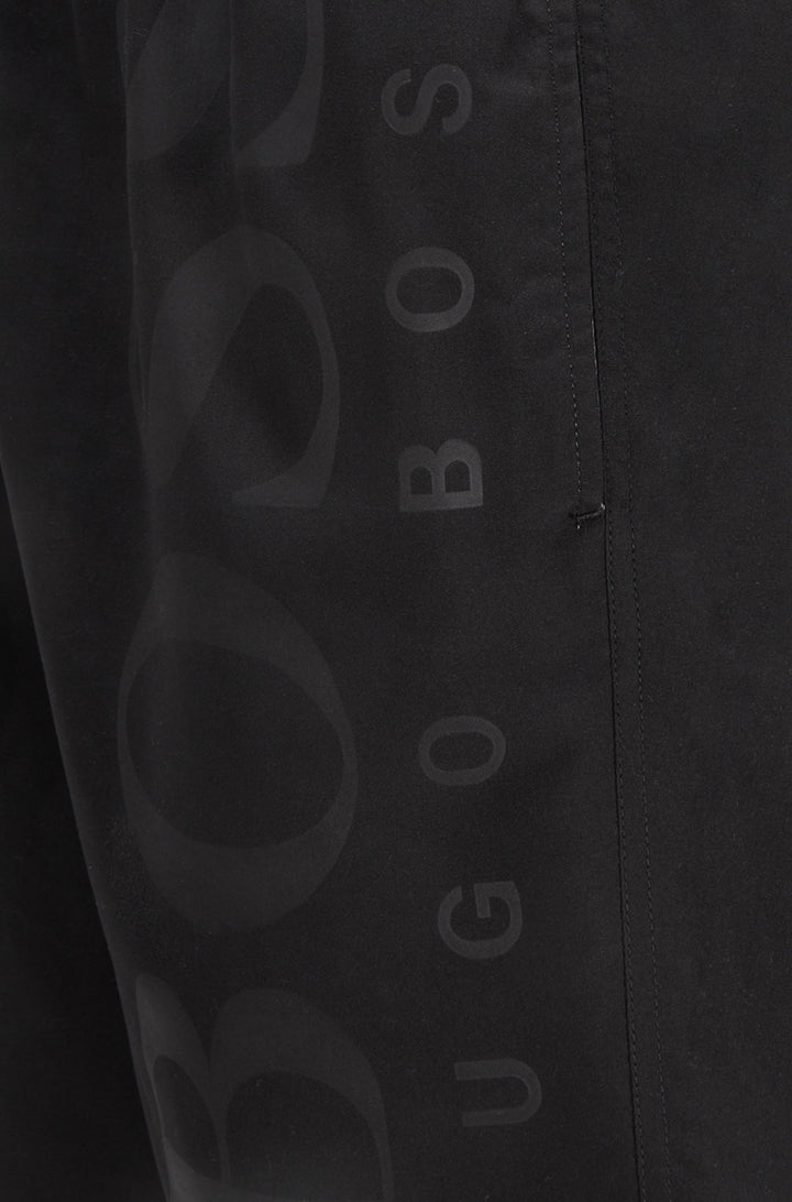 BOSS Regular Fit Shorts in Polyester - ORCA 10135293 02-50291913 - Concorde Fashion#color_black-007
