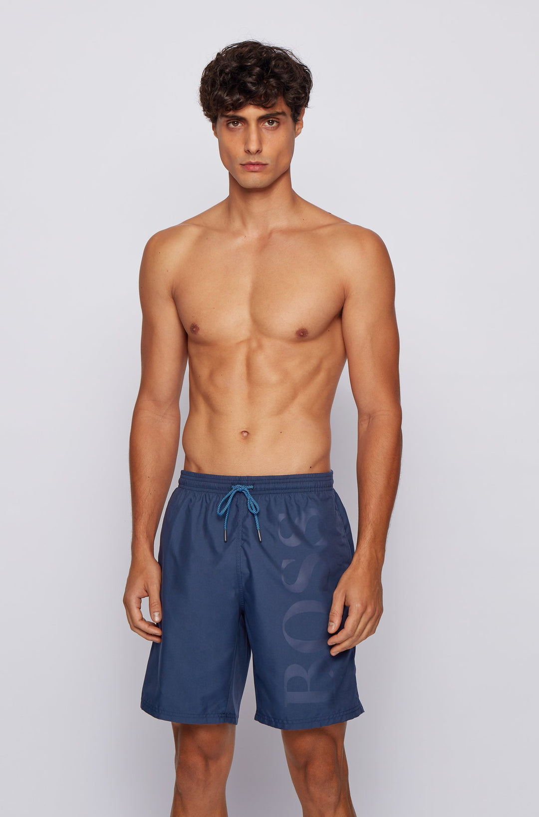 BOSS Regular Fit Shorts in Polyester - ORCA 10135293 02-50291913 - Concorde Fashion#color_navy-413