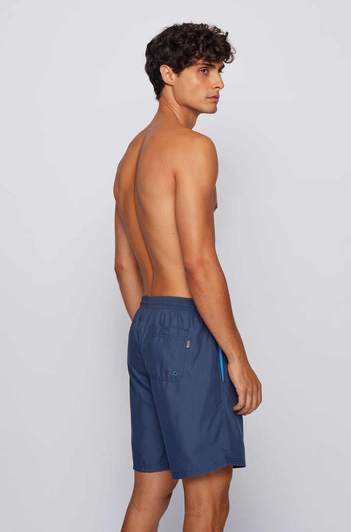 BOSS Regular Fit Shorts in Polyester - ORCA 10135293 02-50291913 - Concorde Fashion#color_navy-413