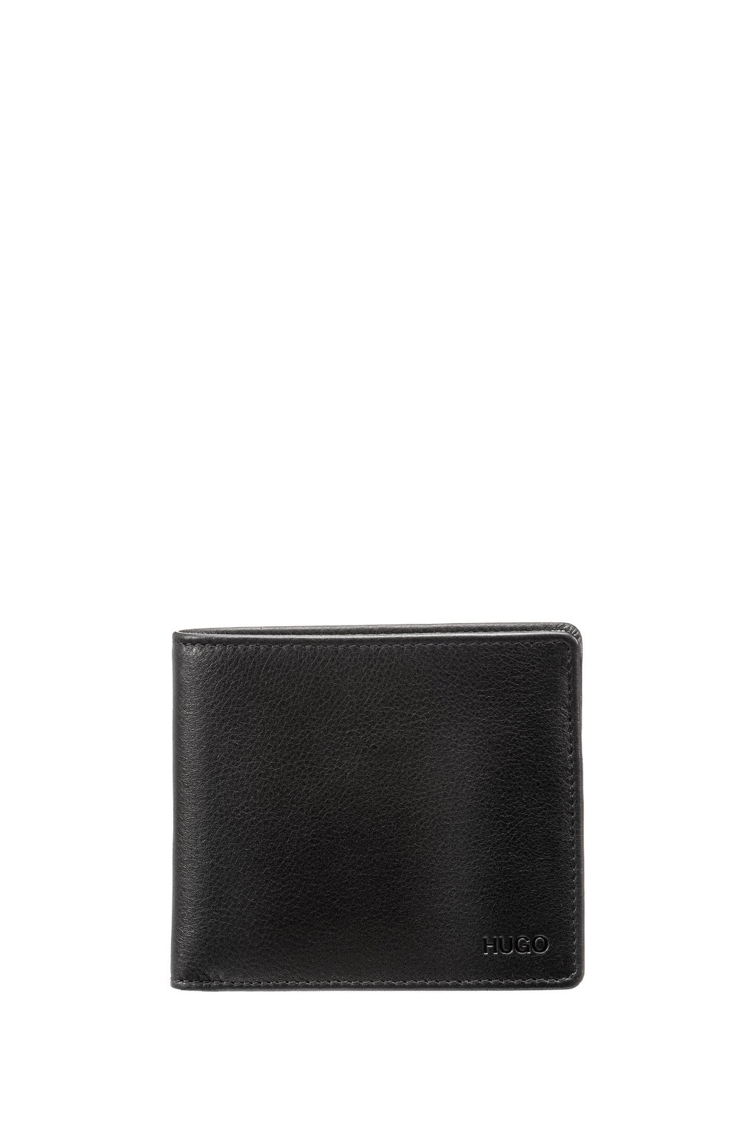 HUGO Wallets in Leather - SUBWAY_4 CC COIN 10143382 01-50312008 - Concorde Fashion#color_black-001