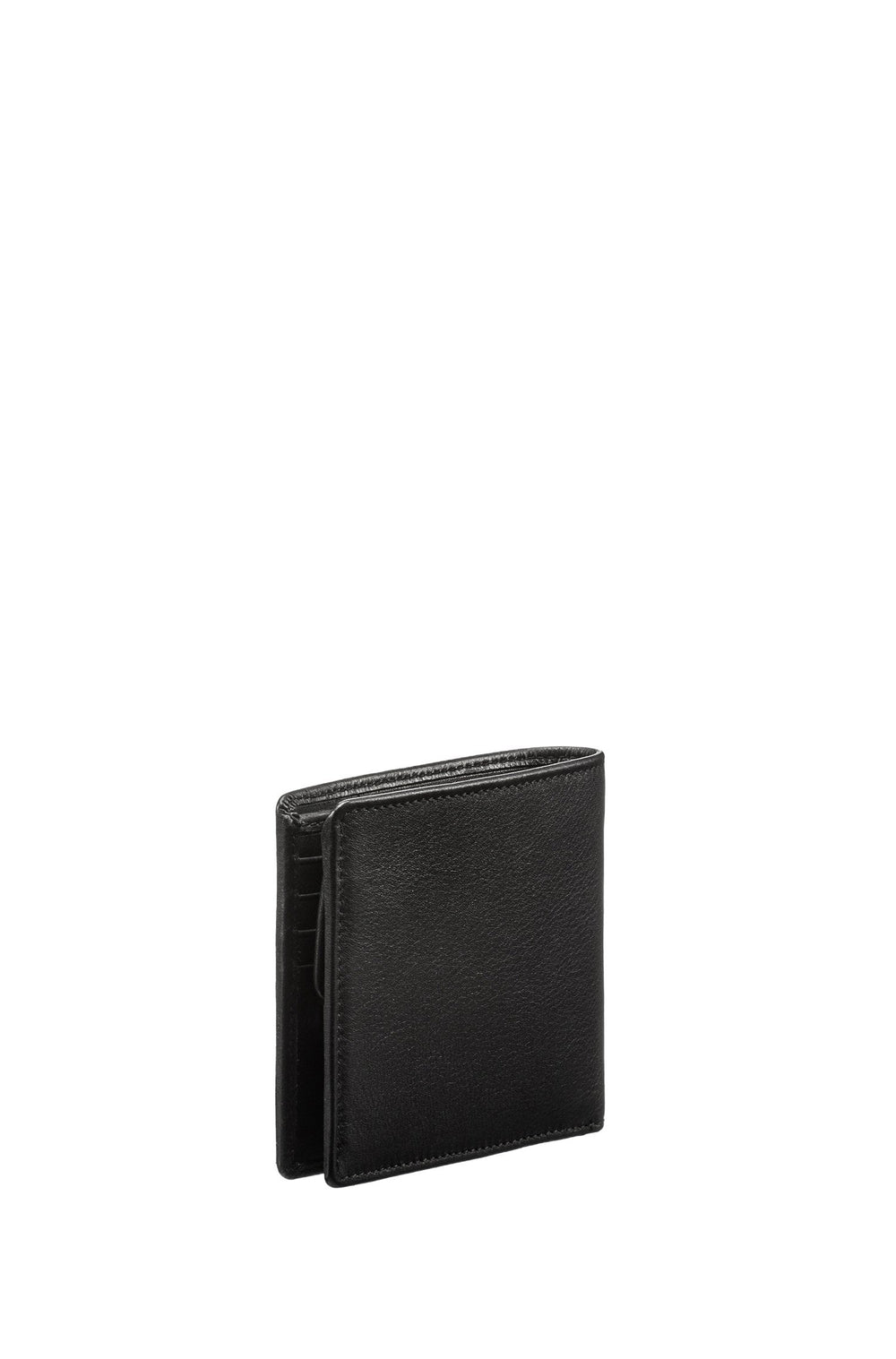 HUGO Wallets in Leather - SUBWAY_4 CC COIN 10143382 01-50312008 - Concorde Fashion#color_black-001
