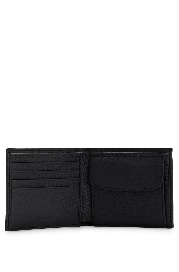 BOSS  Wallets in Leather - CROSSTOWN_4 CC COIN 10202294 0-50470464- Concorde Fashion#color_black-001