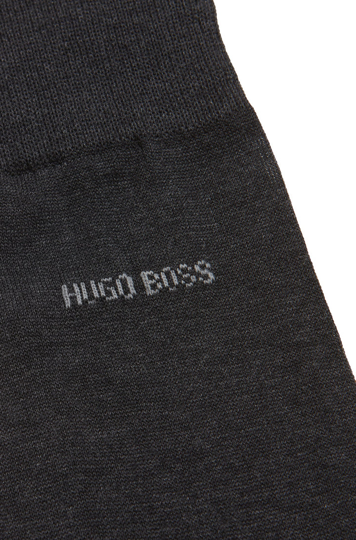 BOSS   Socks in Cotton - GEORGE RS UNI MC 10208205 01-50388433 - Concorde Fashion#color_charcoal-012