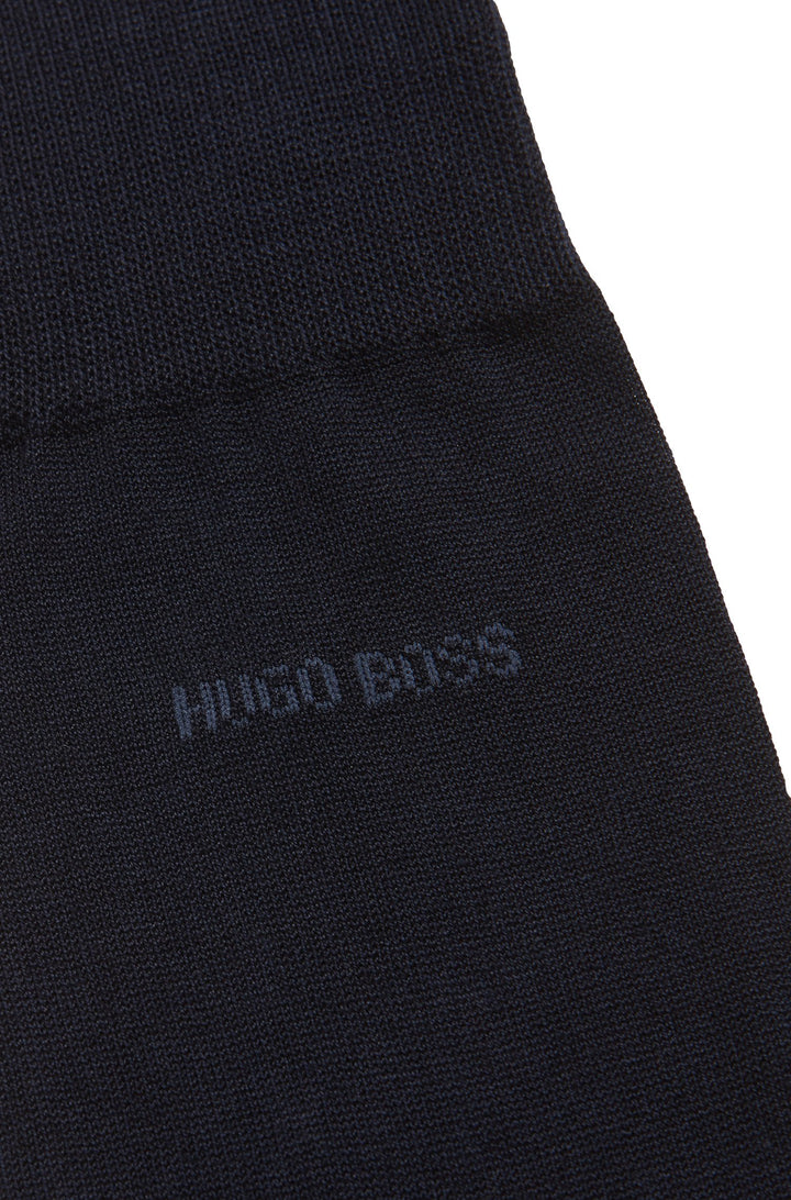 BOSS   Socks in Cotton - GEORGE RS UNI MC 10208205 01-50388433 - Concorde Fashion#color_navy-401