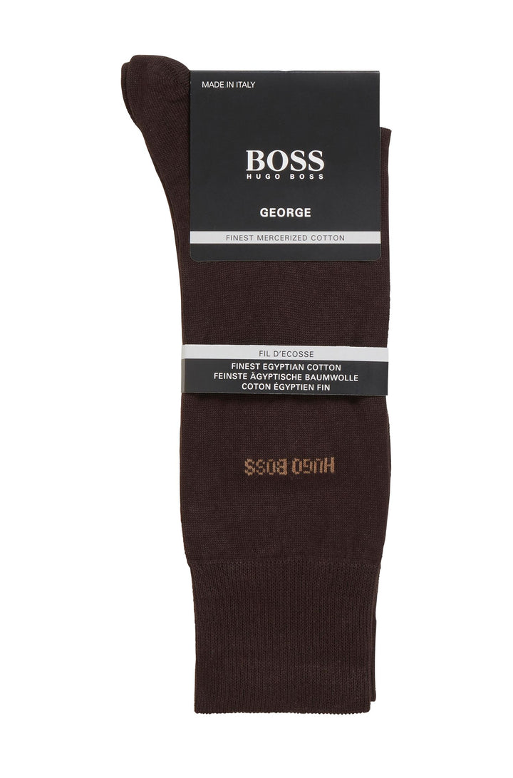 BOSS   Socks in Cotton - GEORGE RS UNI MC 10208205 01-50388433 - Concorde Fashion#color_brown-206