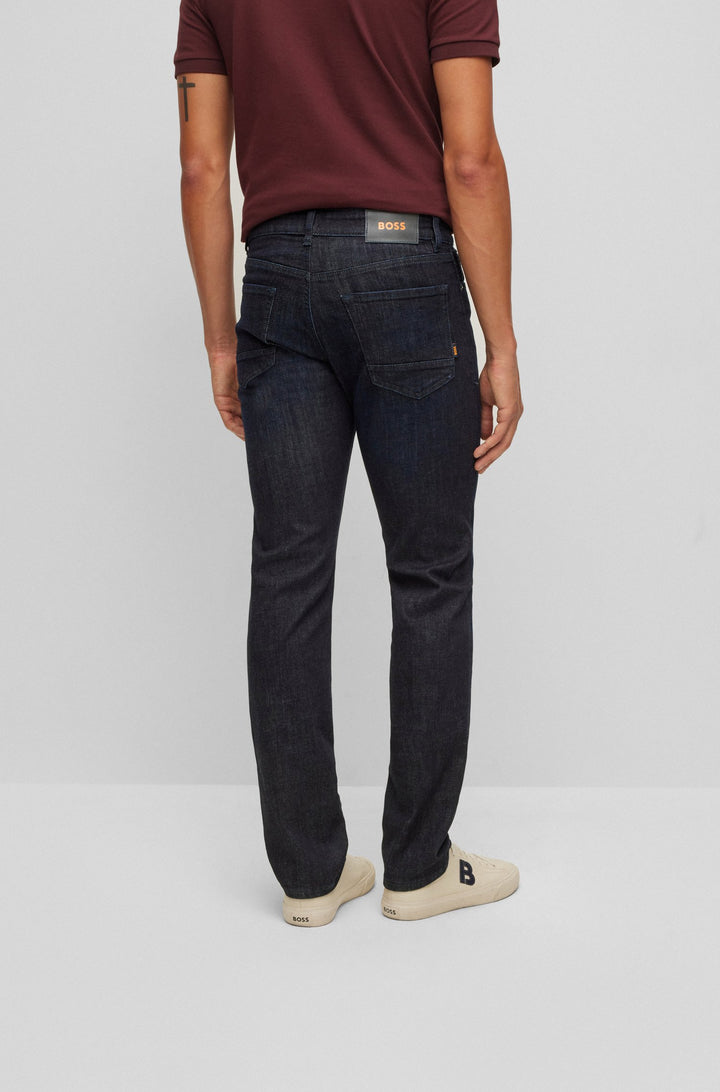 BOSS Regular Fit Jeans in cotton mix - MAINE BC-L-P 10208805 01-50471013- Concorde Fashion#color_navy-410