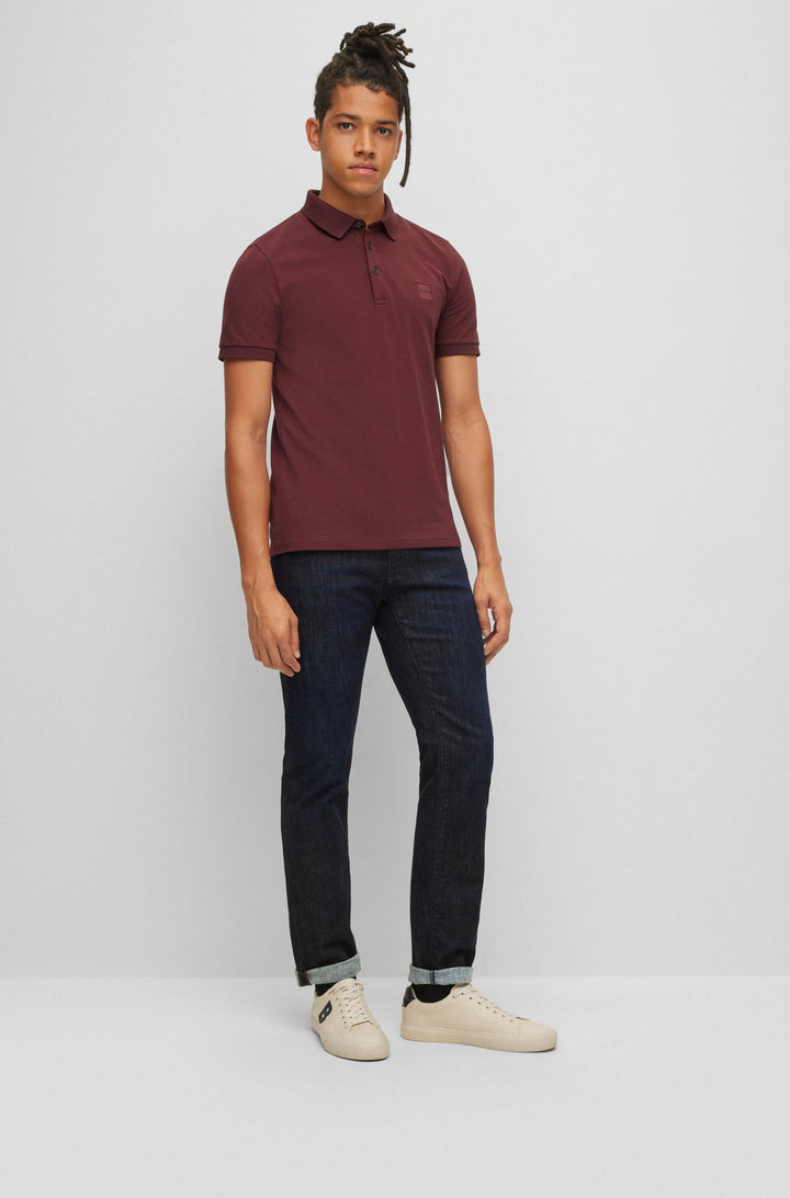 BOSS Regular Fit Jeans in cotton mix - MAINE BC-L-P 10208805 01-50471013- Concorde Fashion#color_navy-410