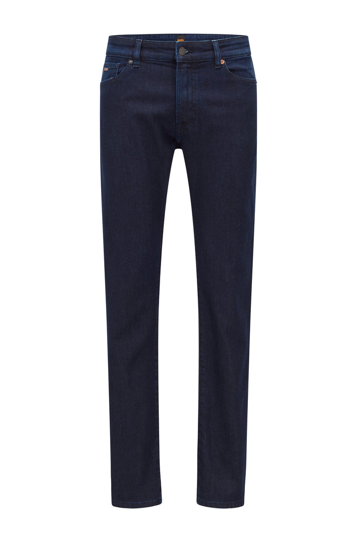 BOSS Regular Fit Jeans in cotton mix - MAINE BC-L-C 10208806 02-50471120 - Concorde Fashion#color_navy-415