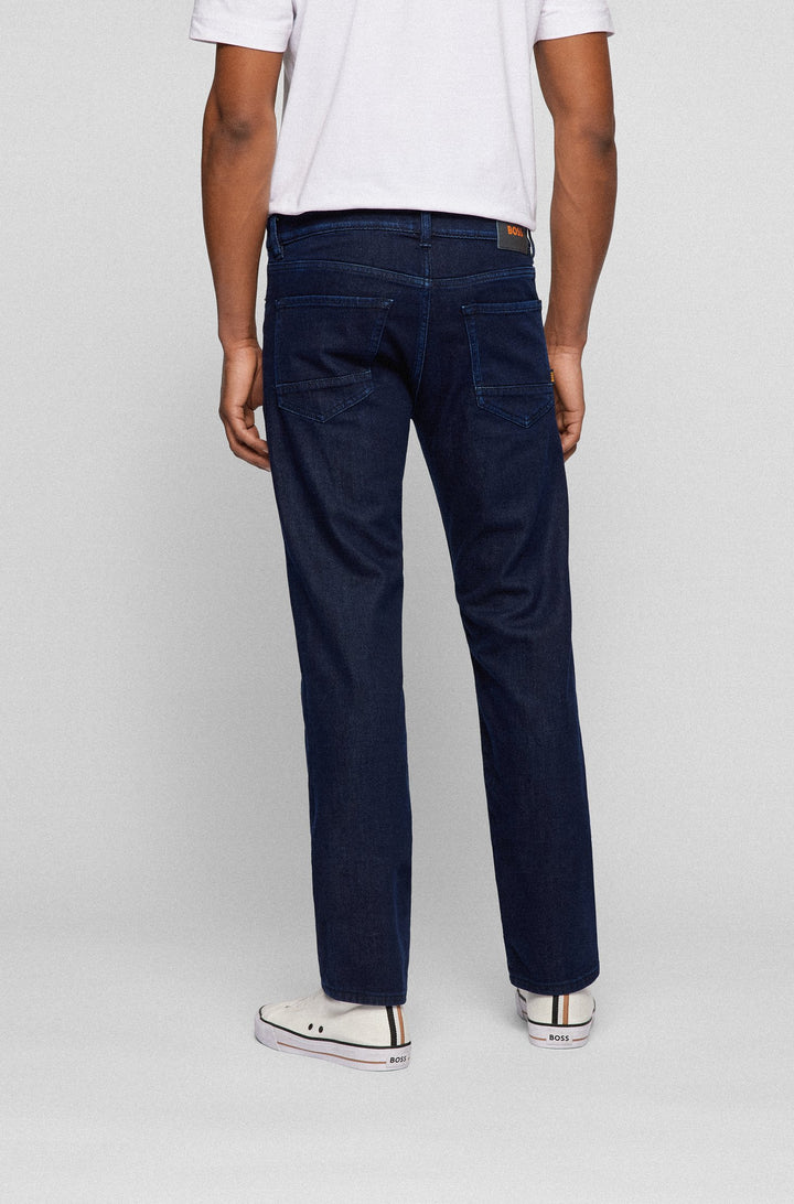 BOSS Regular Fit Jeans in cotton mix - MAINE BC-L-C 10208806 02-50471120 - Concorde Fashion#color_navy-415