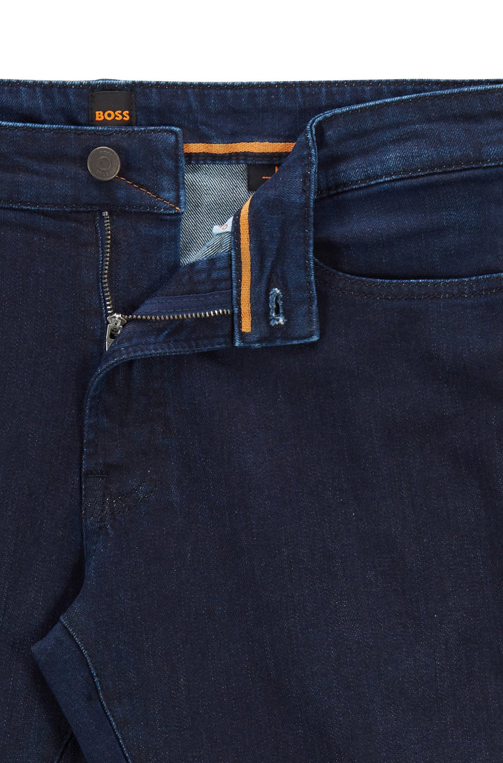 BOSS Regular Fit Jeans in cotton mix - MAINE BC-L-C 10208806 02-50471120 - Concorde Fashion#color_navy-415