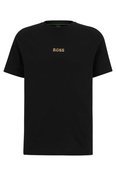 BOSS Relaxed Fit T-Shirt in cotton - TEE 2 10213473 01-50483759- Concorde Fashion#color_black-001