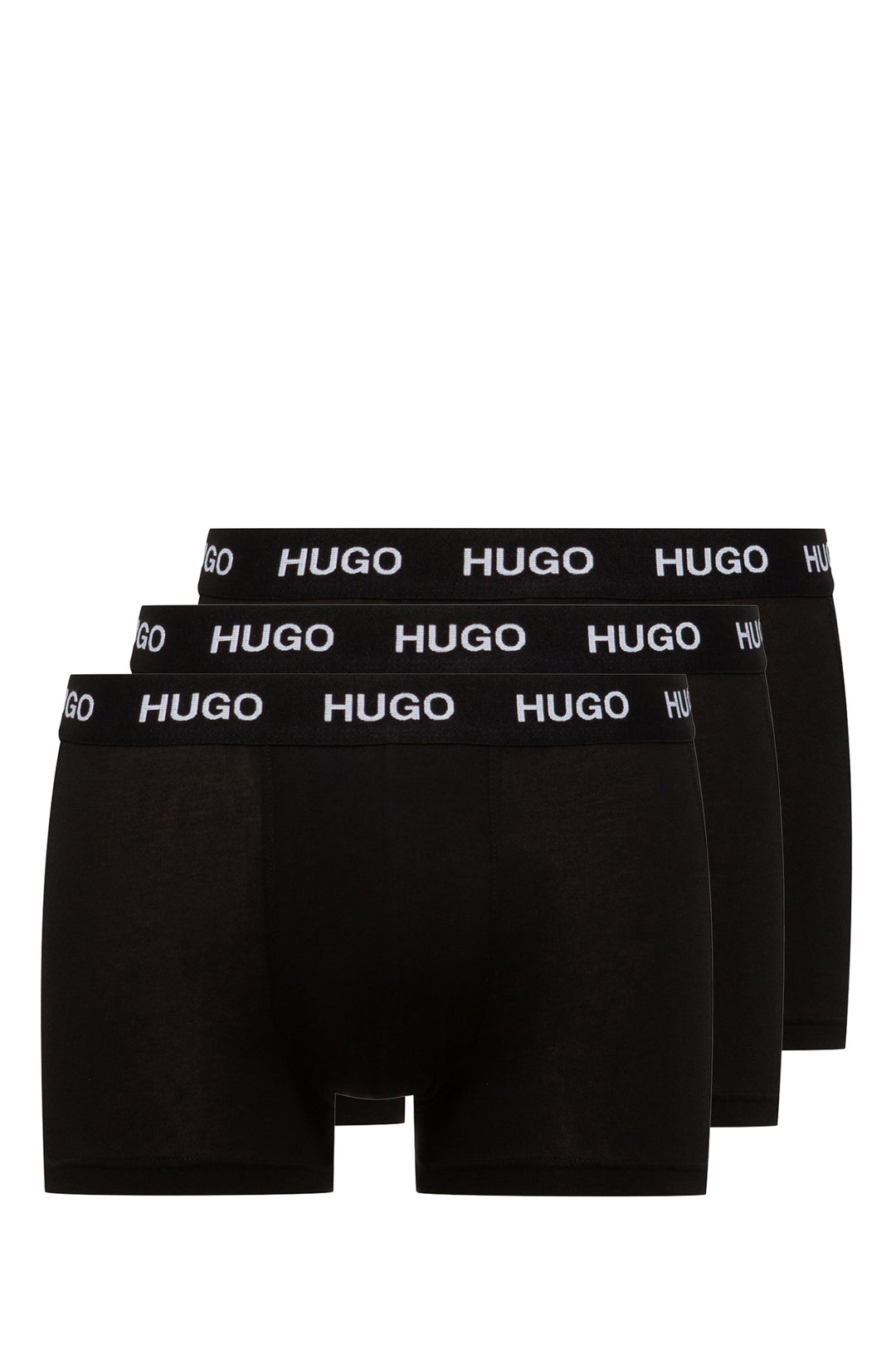 HUGO   Trunks in Cotton Mix - TRUNK TRIPLET PACK 10214465 01-50435463 - Concorde Fashion#color_black-001
