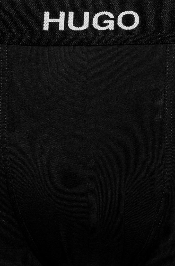 HUGO   Trunks in Cotton Mix - TRUNK TRIPLET PACK 10214465 01-50435463 - Concorde Fashion#color_black-001