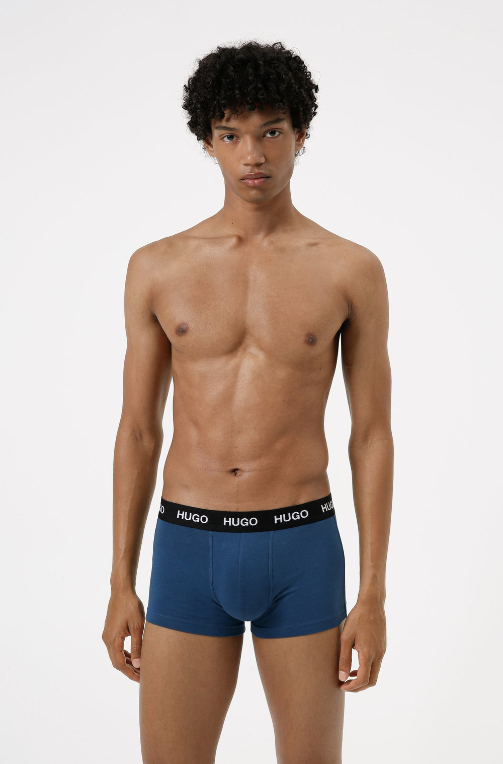 HUGO   Trunks in Cotton Mix - TRUNK TRIPLET PACK 10214465 02-50449351 - Concorde Fashion#color_assorted-963