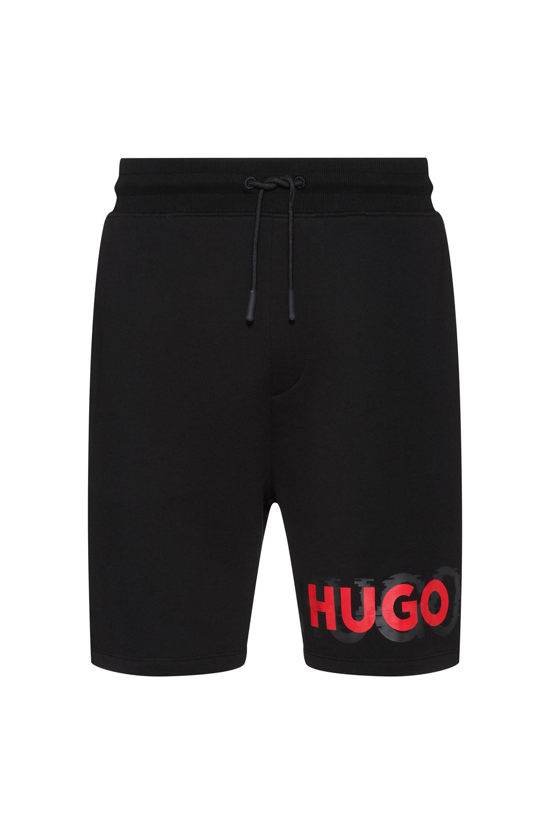 HUGO Regular Fit Shorts in cotton - DILTON 10217099 01-50468260 - Concorde Fashion#color_black-001