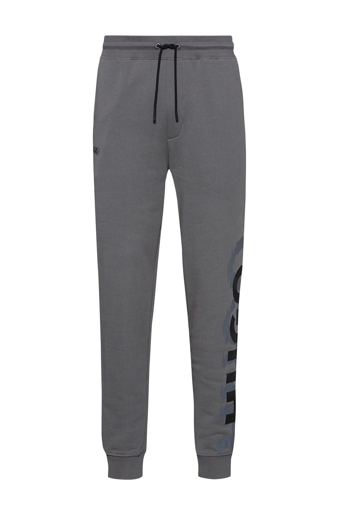 HUGO Regular Fit Jogging Pants in cotton - DARLOWE 10217099 01-50468272 - Concorde Fashion#color_grey-069