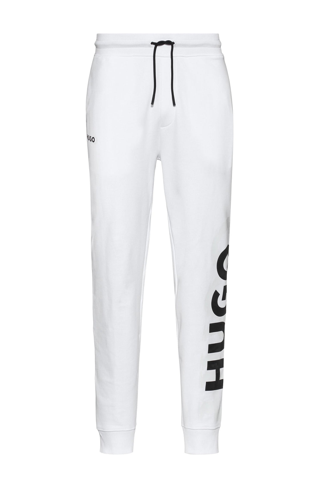 HUGO Regular Fit Jogging Pants in cotton - DARLOWE 10217099 01-50468272 - Concorde Fashion#color_white-100