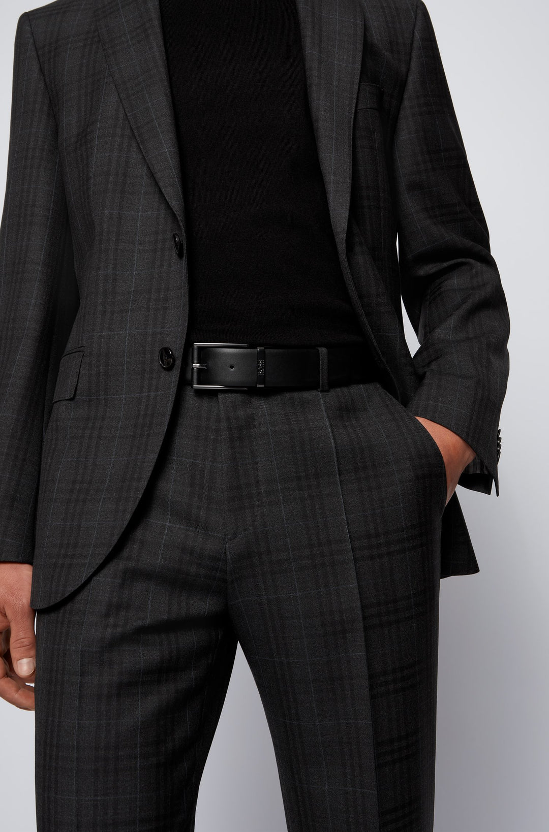 BOSS   Belts in Leather - OFELIX_OR35_GR 10217223 01-50408134 - Concorde Fashion#color_black-001