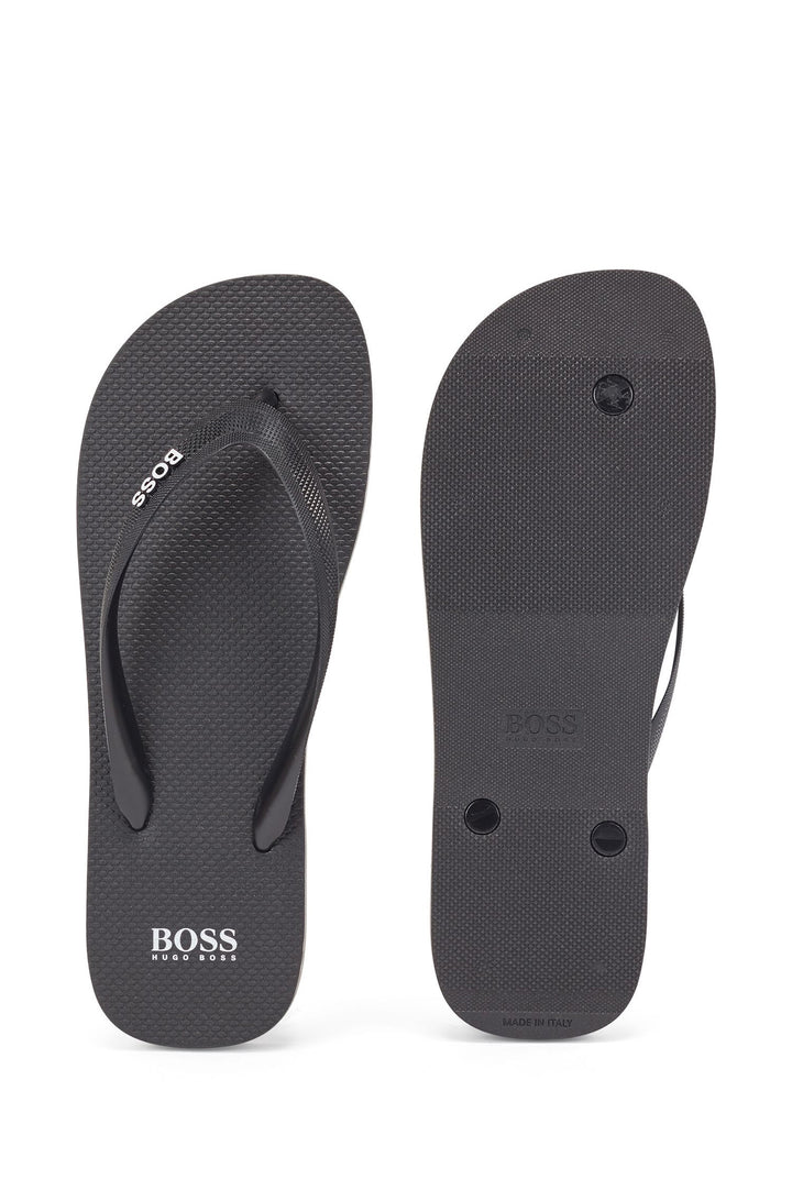 BOSS Standard Sole Slippers in Plastic - PACIFIC_THNG_DIGITAL 10225972-50428976 - Concorde Fashion#color_black-001