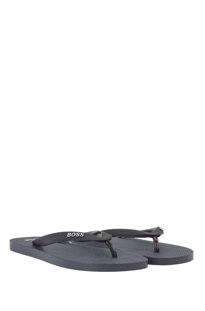 BOSS Standard Sole Slippers in Plastic - PACIFIC_THNG_DIGITAL 10225972-50428976 - Concorde Fashion#color_navy-401