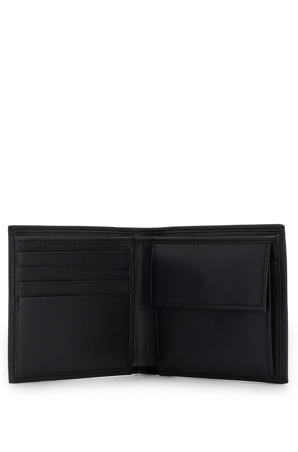 BOSS  Wallets in Leather - BIG BB_4 CC COIN 10228061 01-50470802- Concorde Fashion#color_black-001