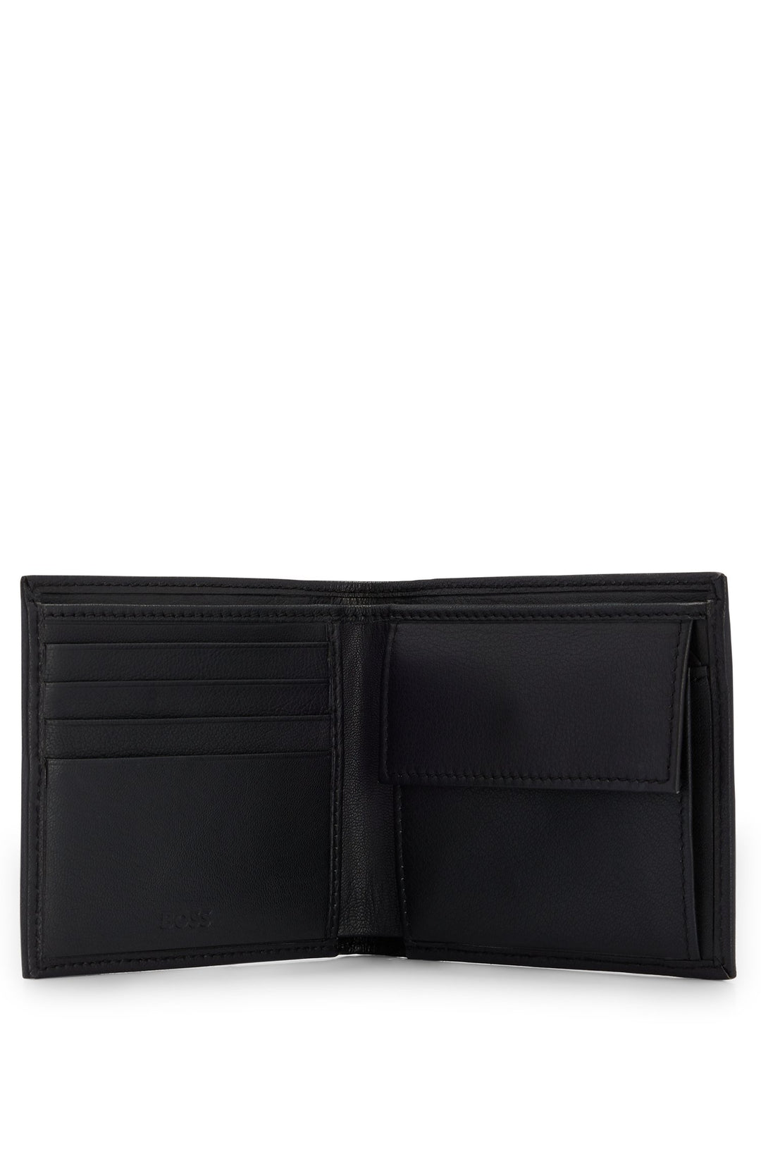 BOSS  Wallets in Leather - BIG BB_4 CC COIN 10228061 01-50470802- Concorde Fashion#color_black-001