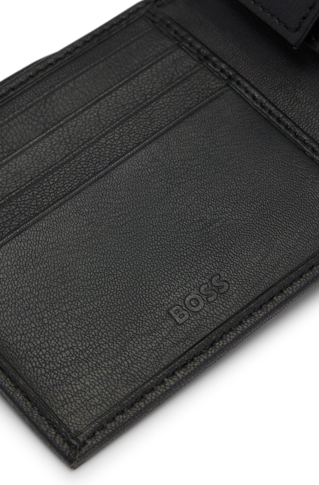 BOSS  Wallets in Leather - BIG BB_4 CC COIN 10228061 01-50470802- Concorde Fashion#color_black-001