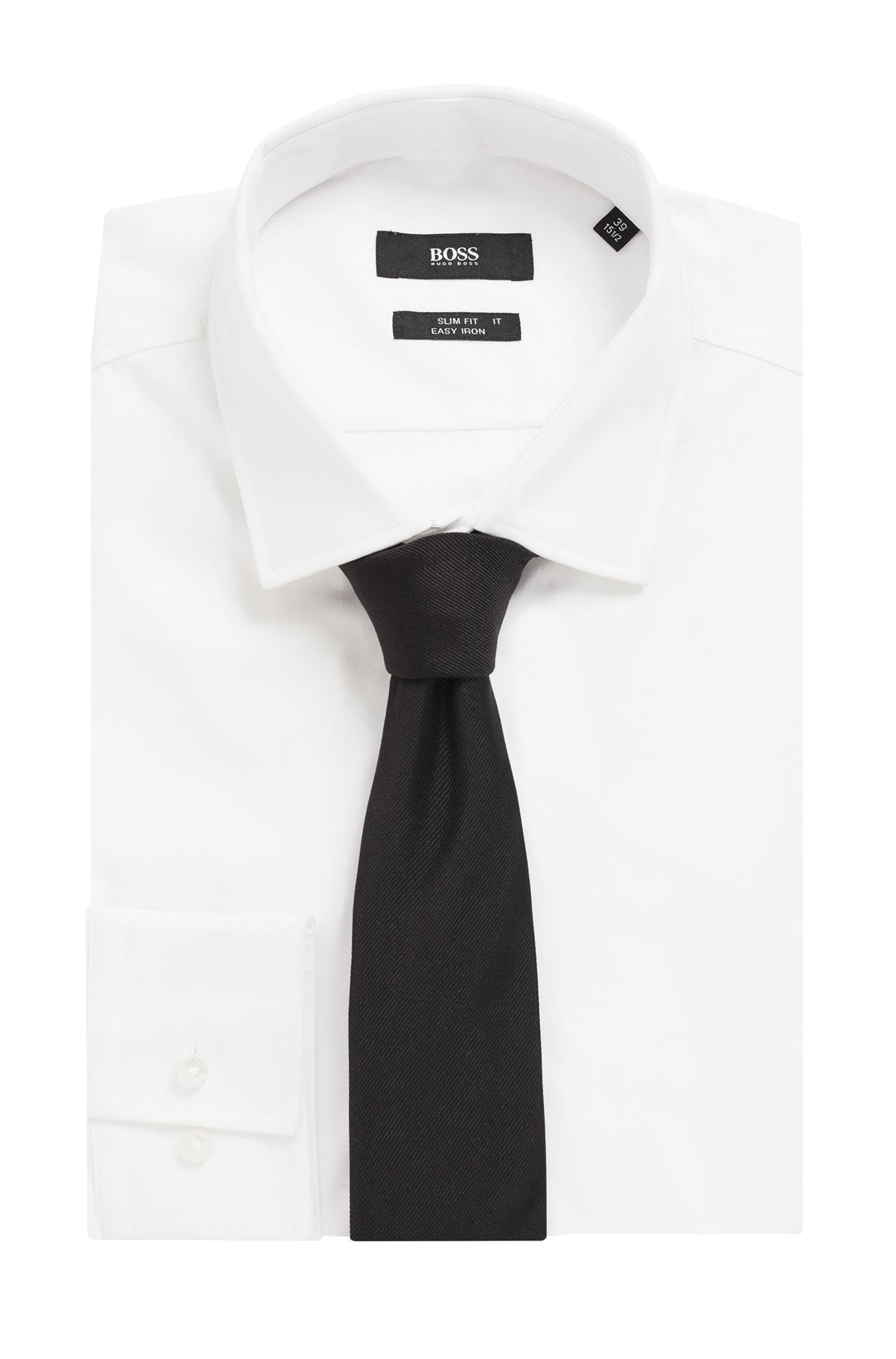 BOSS   Ties in Silk - TIE 7.5 CM 10208814 01-50390135 - Concorde Fashion#color_black-001