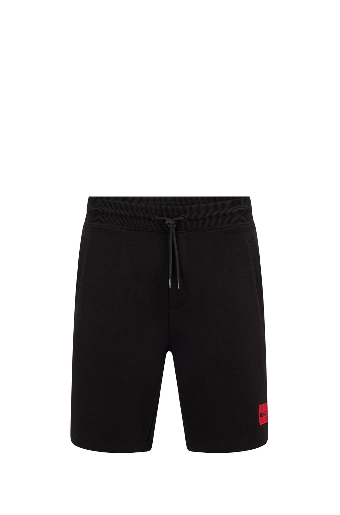 HUGO Regular Fit Shorts in cotton - DIZ222 10231445 01-50466196 - Concorde Fashion#color_black-001