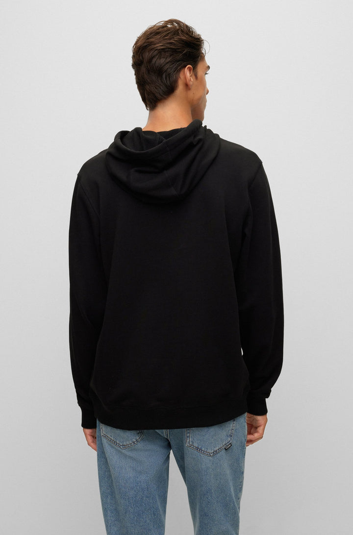 HUGO Regular Fit Hoodies in Cotton - DURATSCHI223 10231445 01-50473168- Concorde Fashion#color_black-001