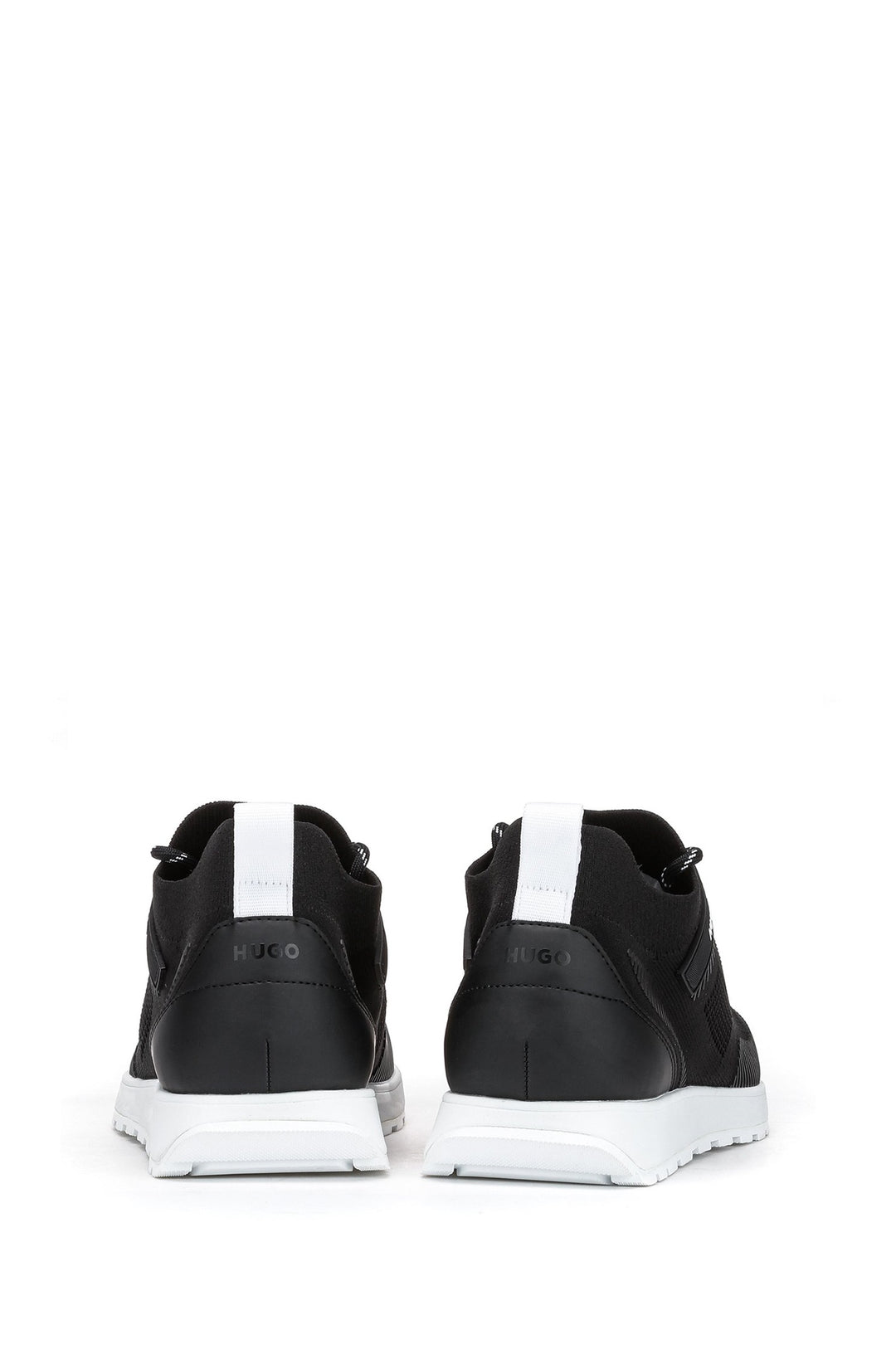 HUGO Standard Sole Sneakers in Polyester - ICELIN_RUNN_RKN A 10232616 01-50471301 - Concorde Fashion#color_black-009