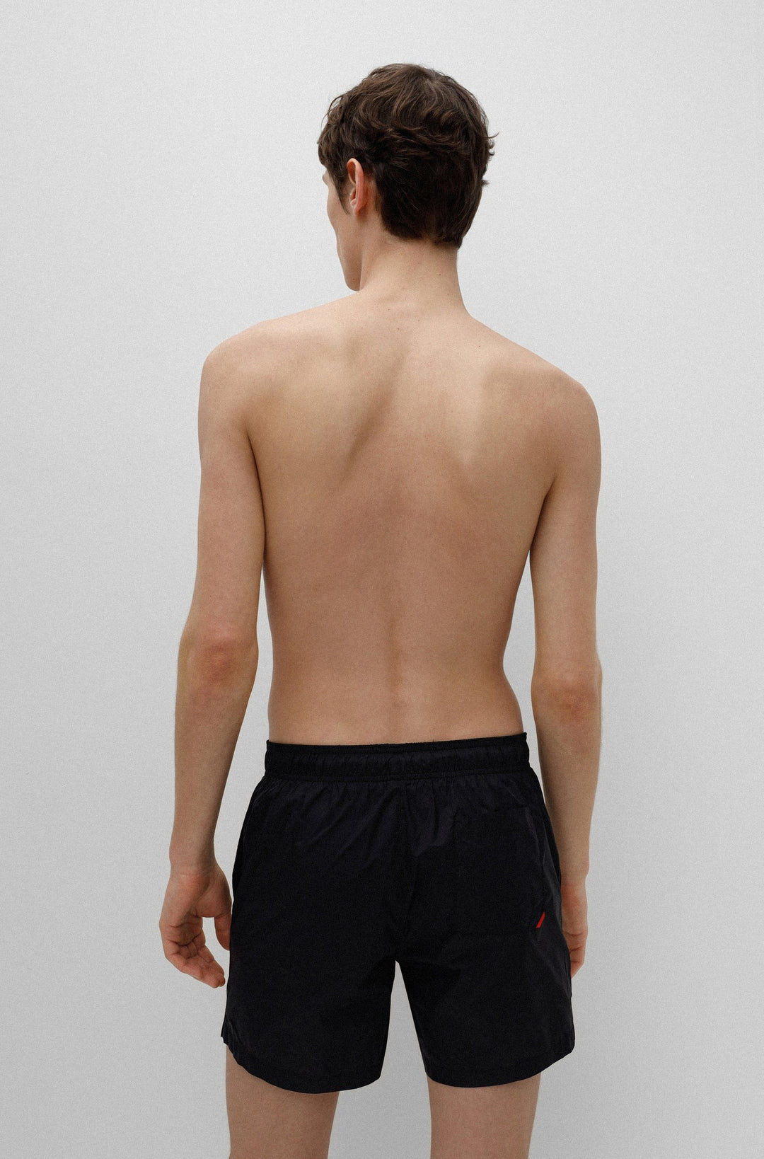 HUGO Regular Fit Shorts in Nylon - HAITI 10234766 02-50469312 - Concorde Fashion#color_black-001