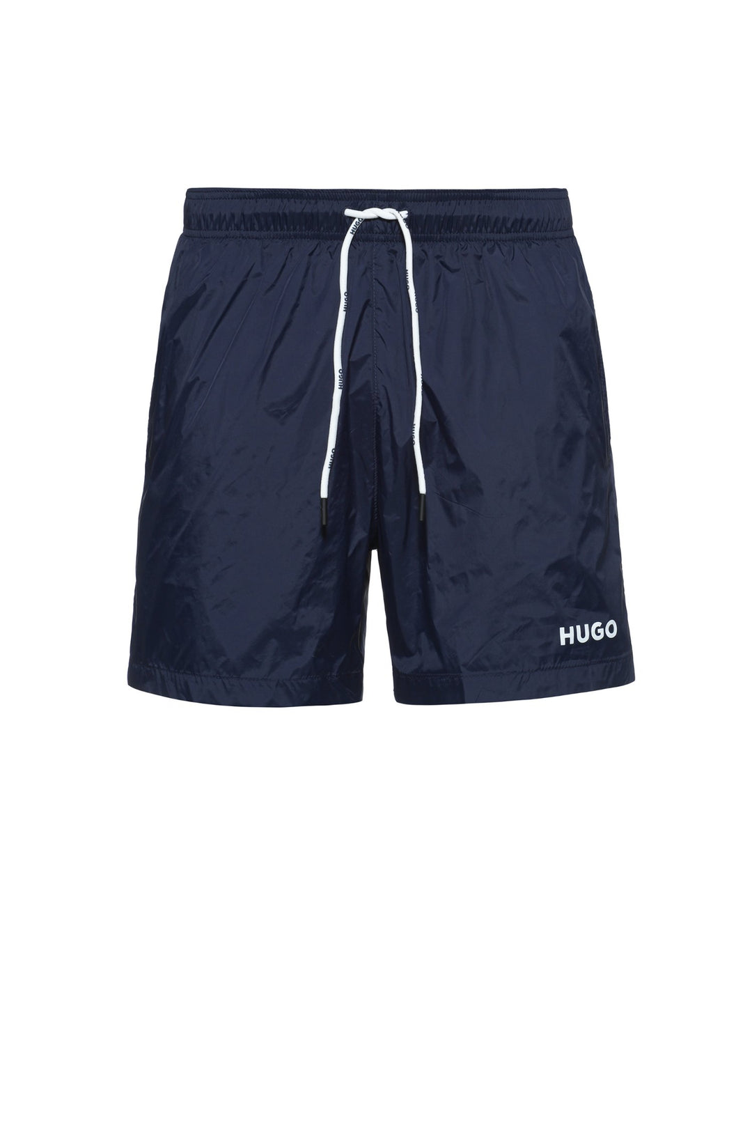 HUGO Regular Fit Shorts in Nylon - HAITI 10234766 02-50469312 - Concorde Fashion#color_navy-405