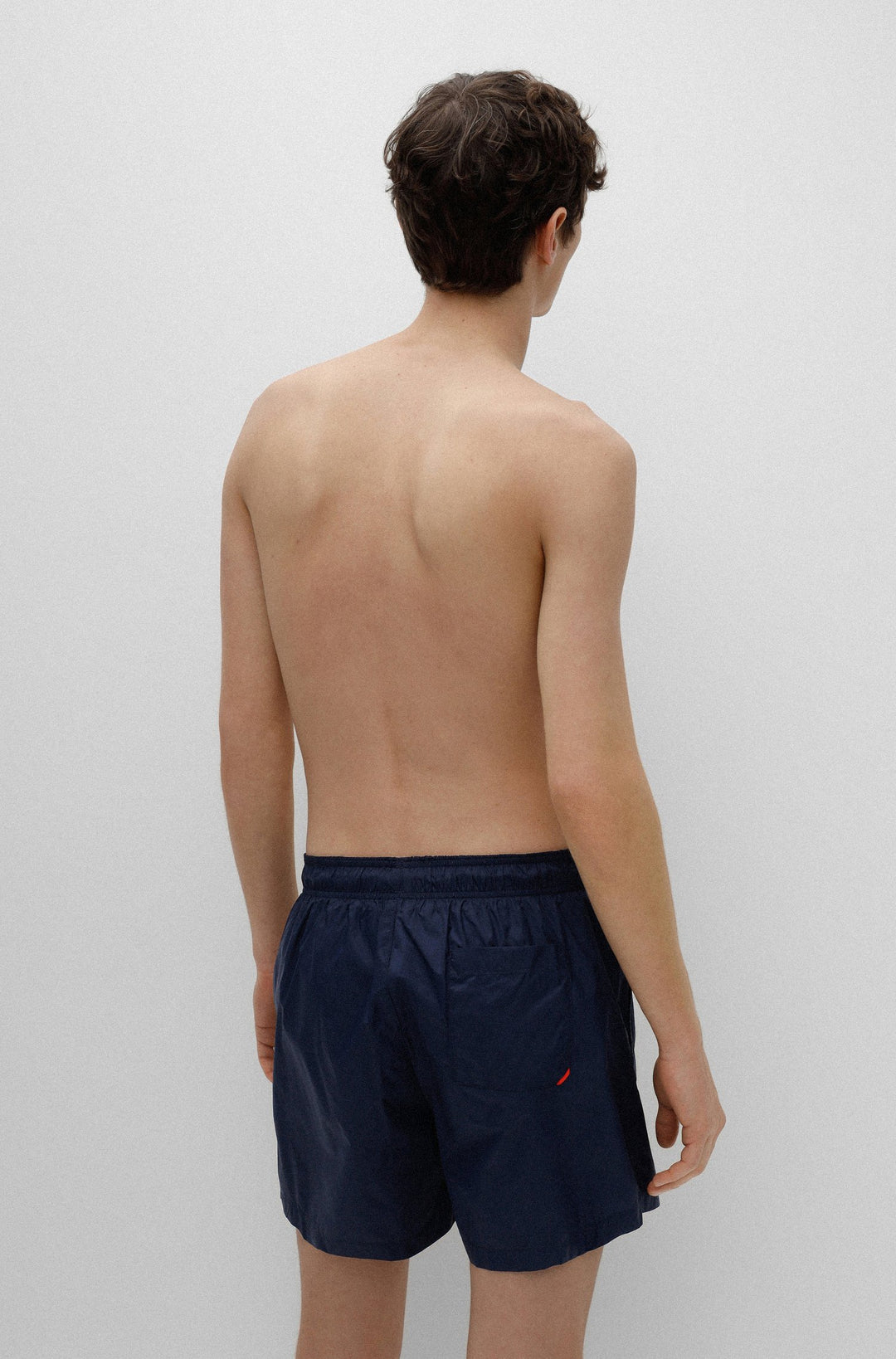 HUGO Regular Fit Shorts in Nylon - HAITI 10234766 02-50469312 - Concorde Fashion#color_navy-405