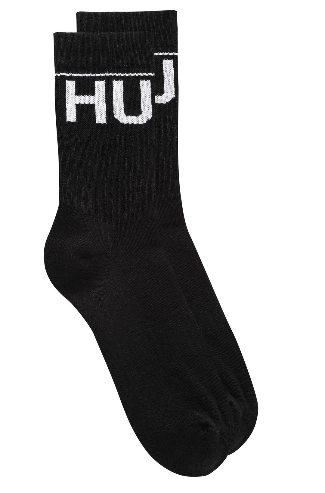 HUGO   Socks in Cotton Mix - 2P QS RIB ICONIC CC 10238071 01-50459409 - Concorde Fashion#color_black-001