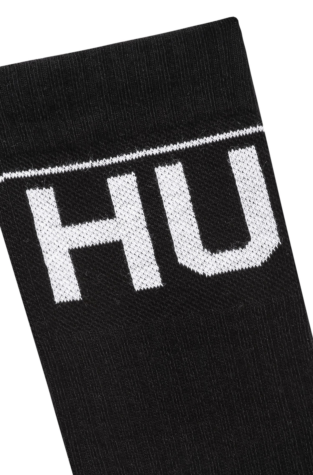HUGO   Socks in Cotton Mix - 2P QS RIB ICONIC CC 10238071 01-50459409 - Concorde Fashion#color_black-001