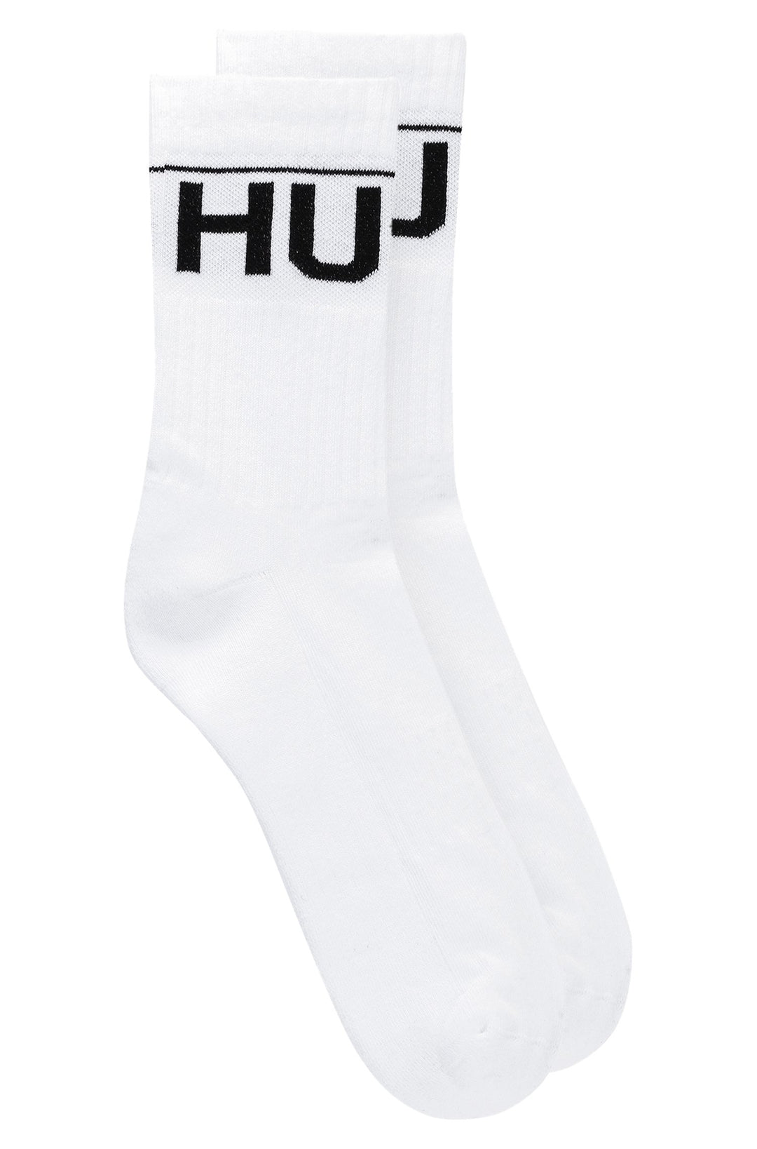 HUGO   Socks in Cotton Mix - 2P QS RIB ICONIC CC 10238071 01-50459409 - Concorde Fashion#color_white-100