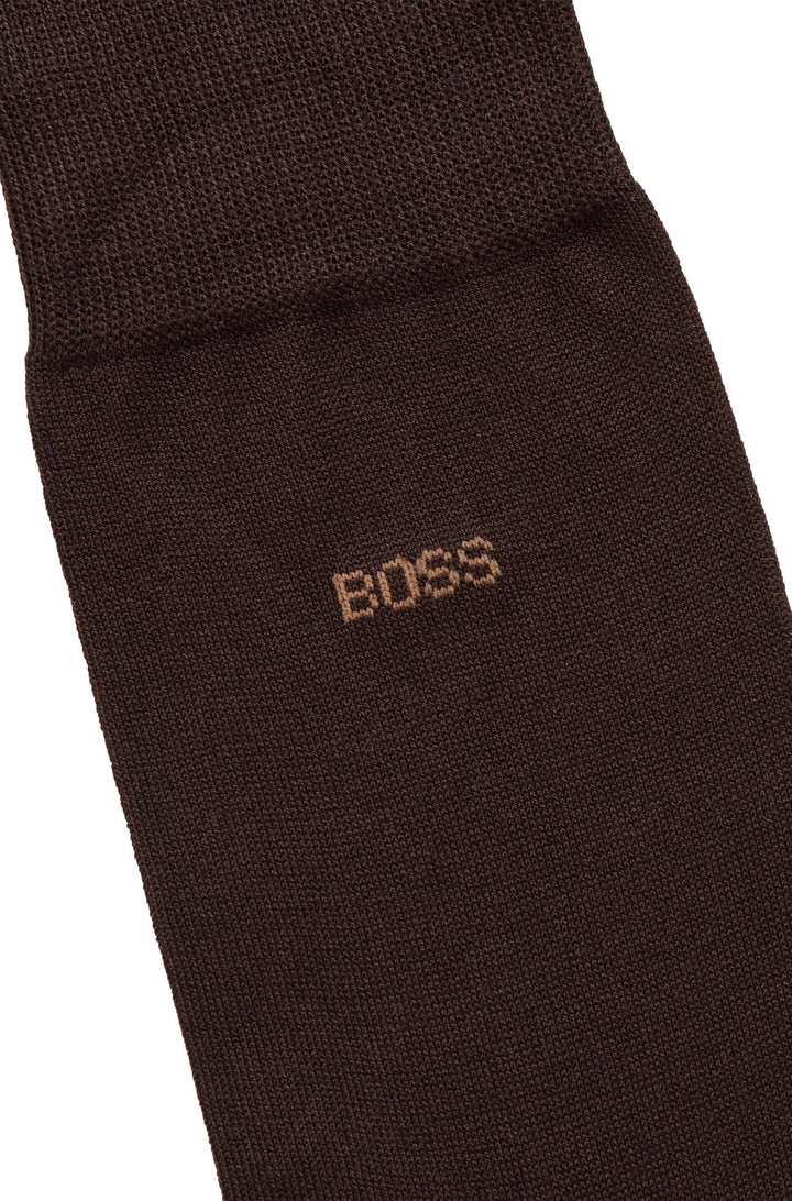 BOSS  Socks in cotton - GEORGE RS UNI MC 10241184 01-50469837- Concorde Fashion#color_brown-206