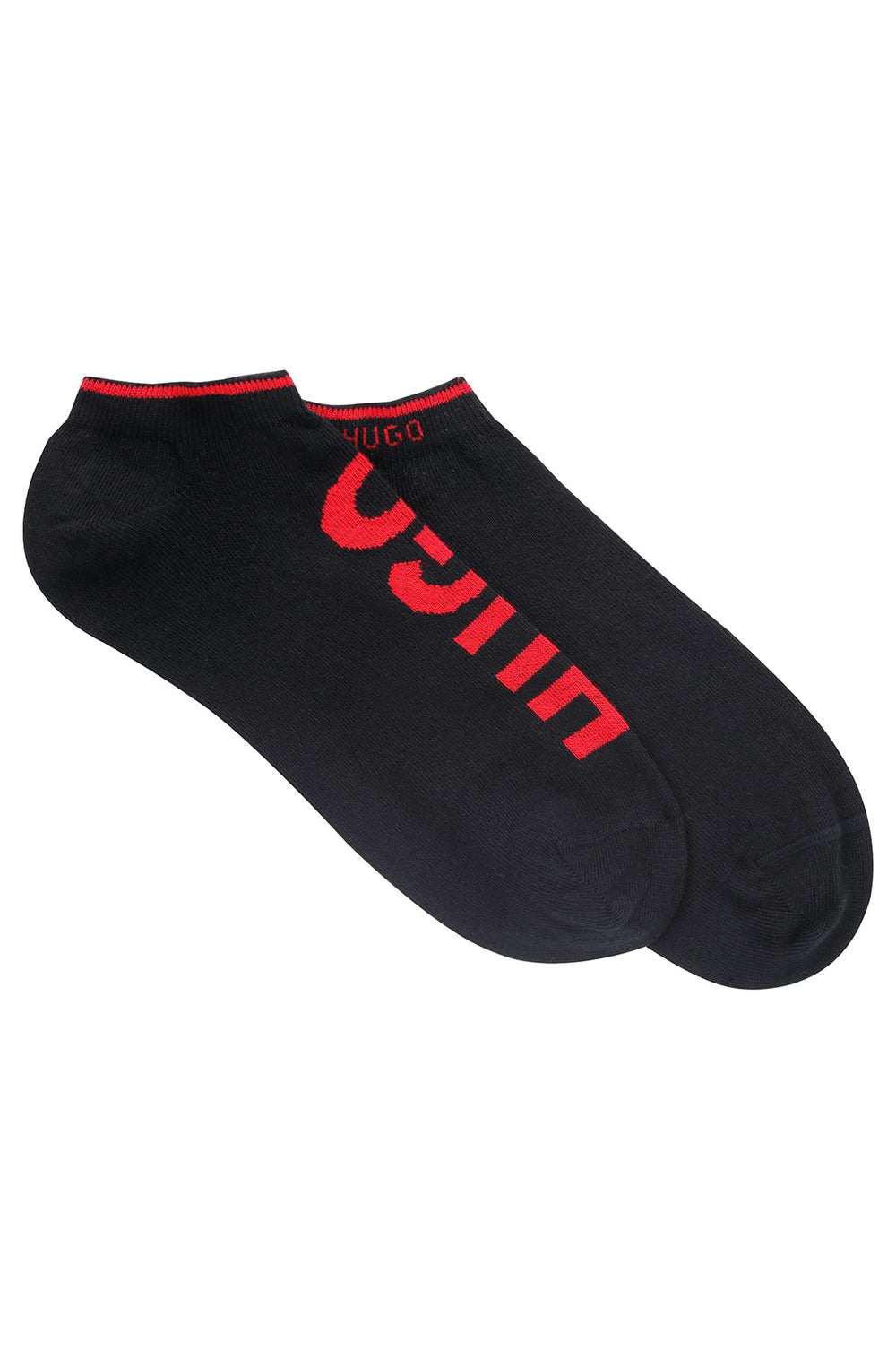 HUGO  Socks in cotton mix - 2P AS LOGO CC 10241213 01-50468111 - Concorde Fashion#color_black-001